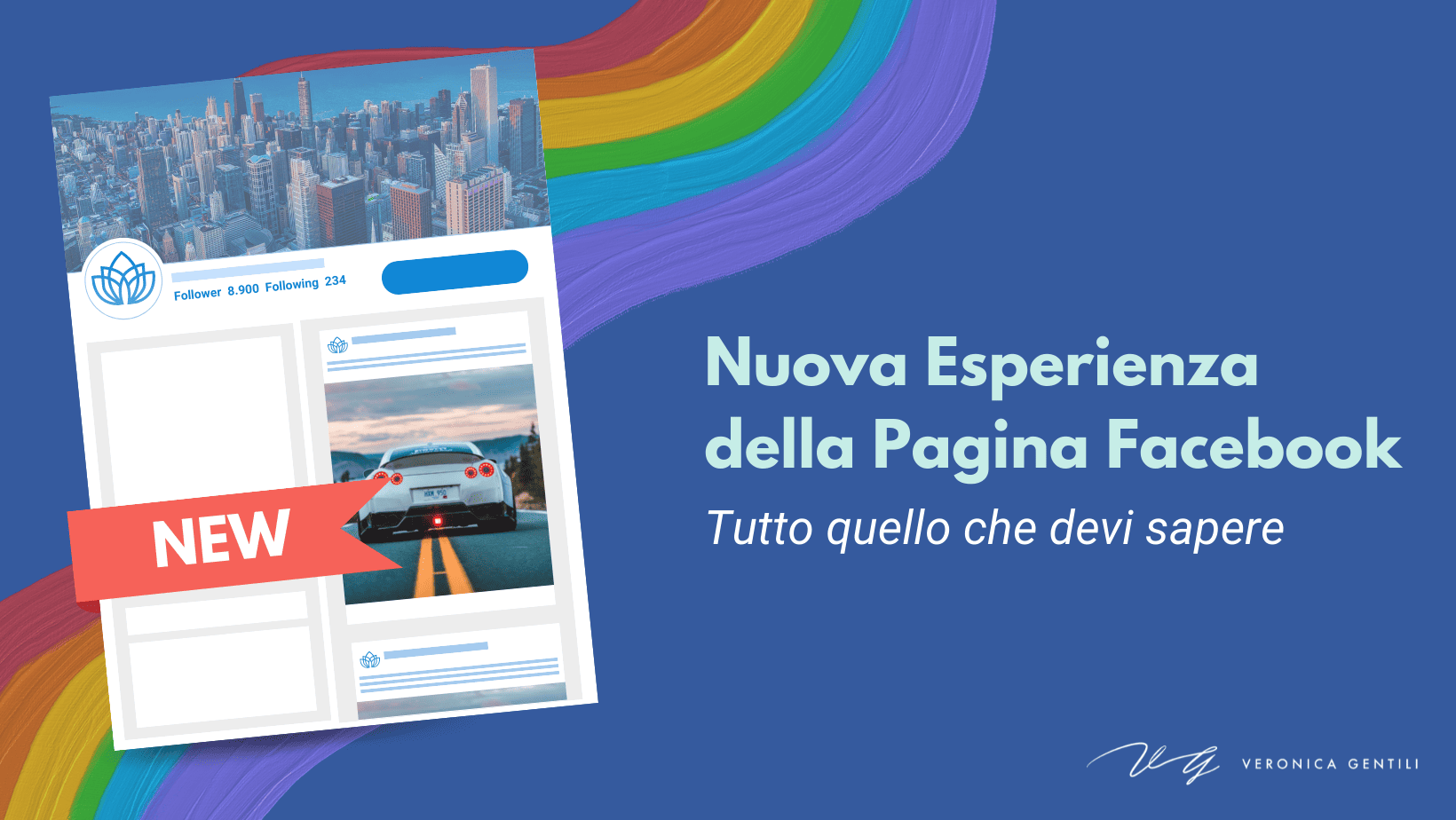 nuova esperienza pagina facebook cover