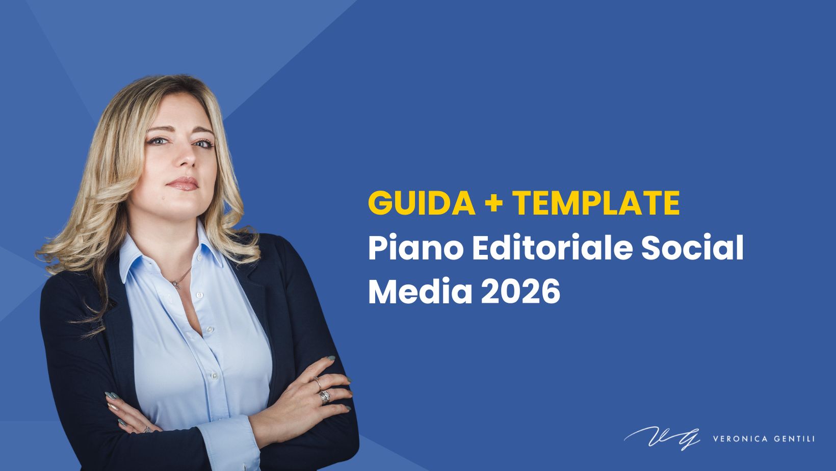 guida piano editoriale social